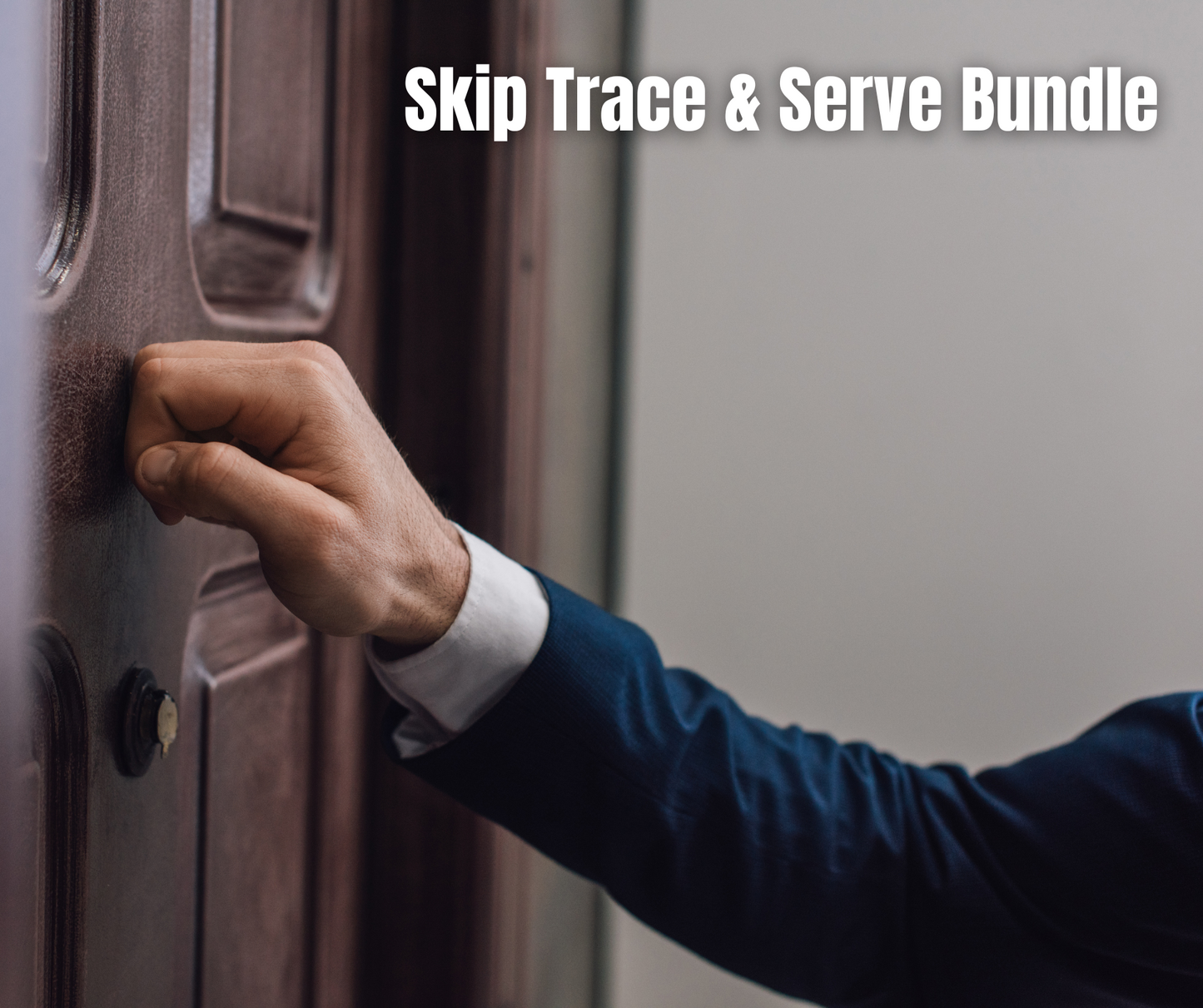 Skip Trace and Serve Bundle