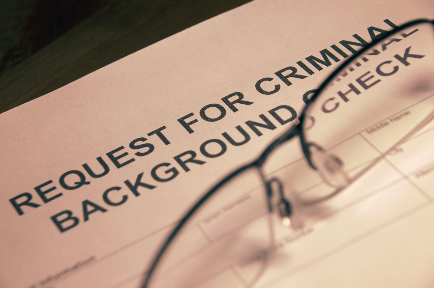 Criminal Background Investigation – Single County Focus